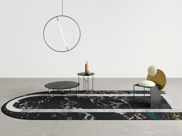 CAL DEL SETTE (701) - Handmade custom wool and silk rug by HENZEL STUDIO - view 3